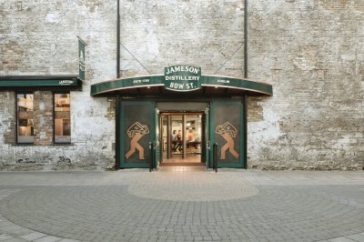 Front Entrance of Jameson Distillery Bow Street